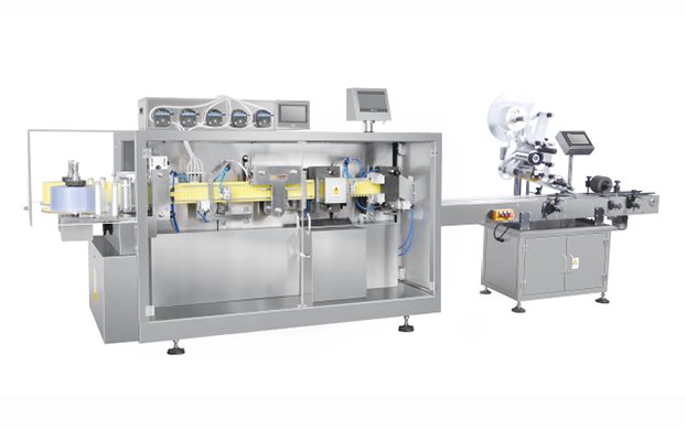 GGS-118(P5) Liquid Filling & Sealing Machine With Labeling Machine
