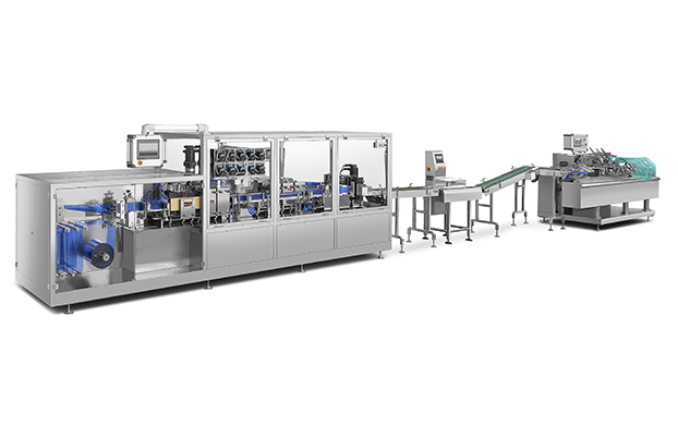GGS-240(P10) Liquid Filling, Weighing And Cartoning Automatic All-in-one Machine