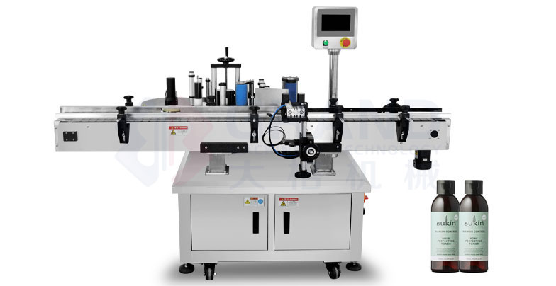 What are the additional benefits of a bottle labeling machine